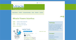 Desktop Screenshot of miracleflowers.nl